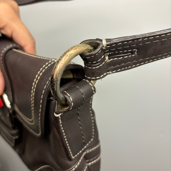 SOLD coach vintage brown leather soho bag 🎀 - Picture 7 of 9